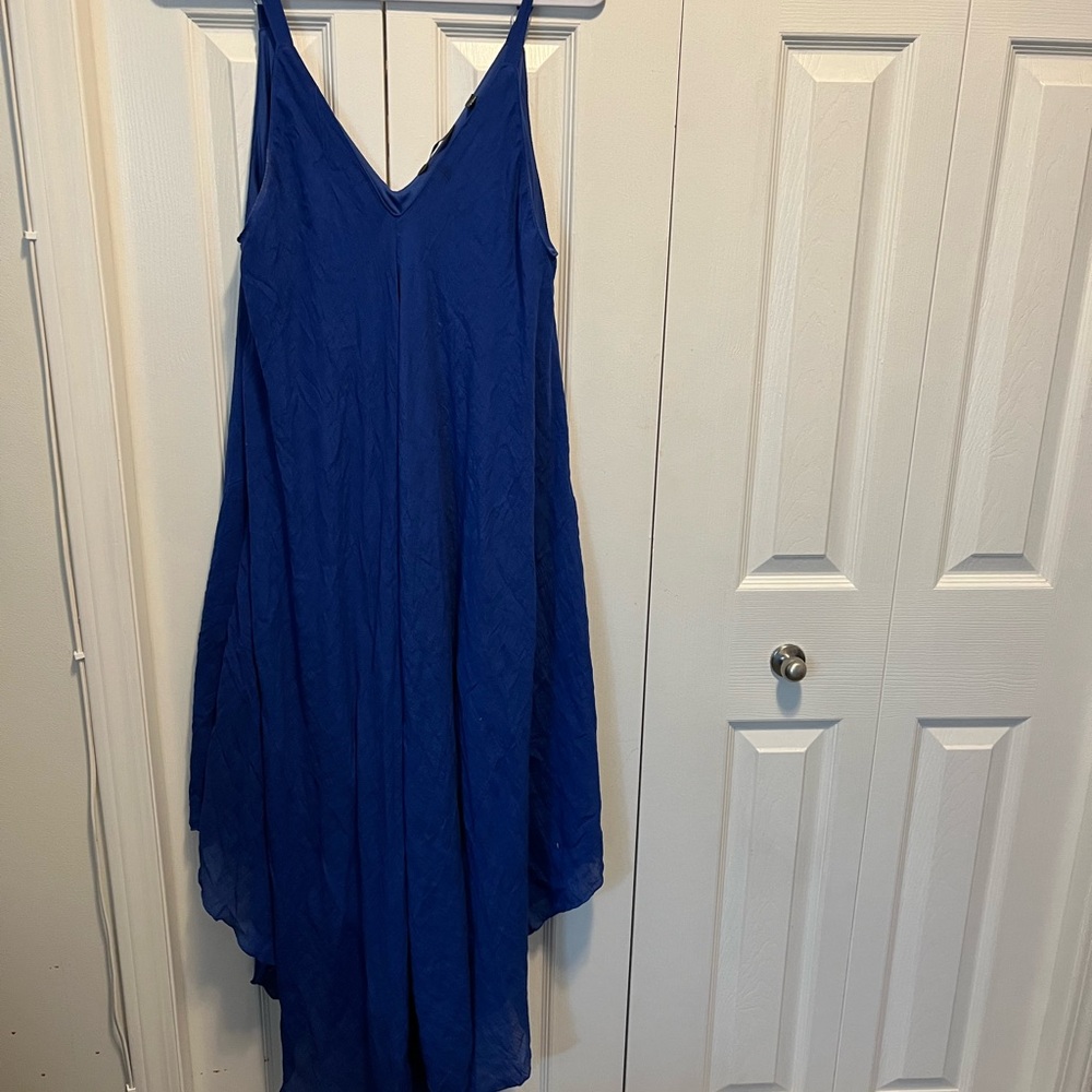 Mlle Gabrielle size 2X Elegant Blue Women's Dress